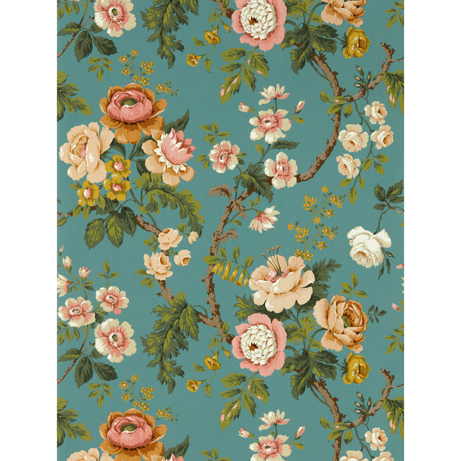 Sanderson / ONE SIXTY WALLPAPER COLLECTION / Hykenham High Sea / Ginger 217041