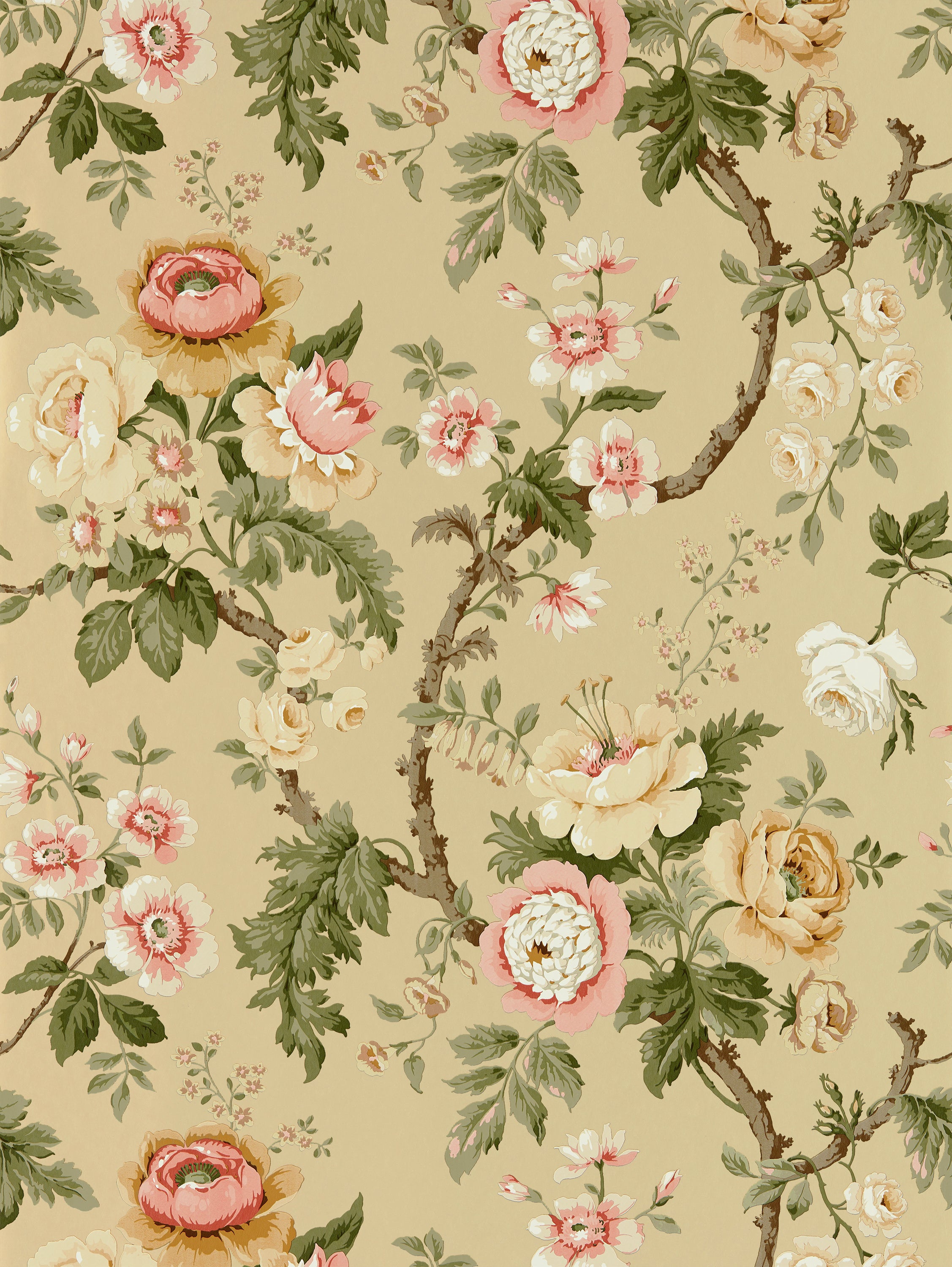 Sanderson / ONE SIXTY WALLPAPER COLLECTION / Hykenham Gold