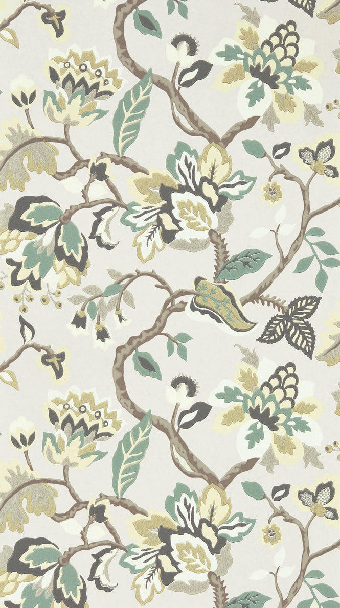 Sanderson / ONE SIXTY WALLPAPER COLLECTION / Amanpuri Crey Mist 217045