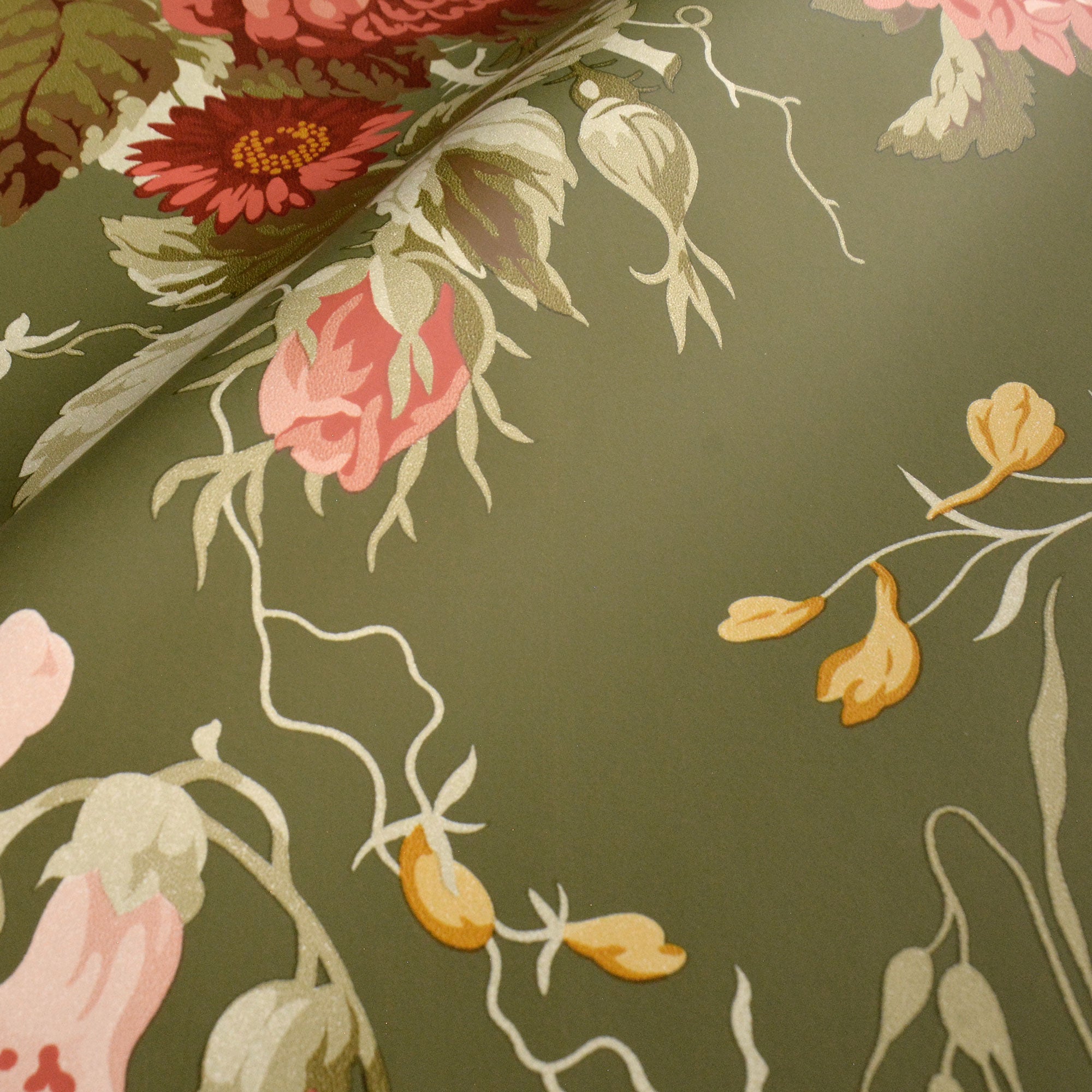 Sanderson / ONE SIXTY WALLPAPER COLLECTION / Stapleton Park Olive