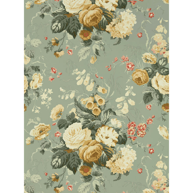 Sanderson / ONE SIXTY WALLPAPER COLLECTION / Stapleton Park Sage / Honey 217047
