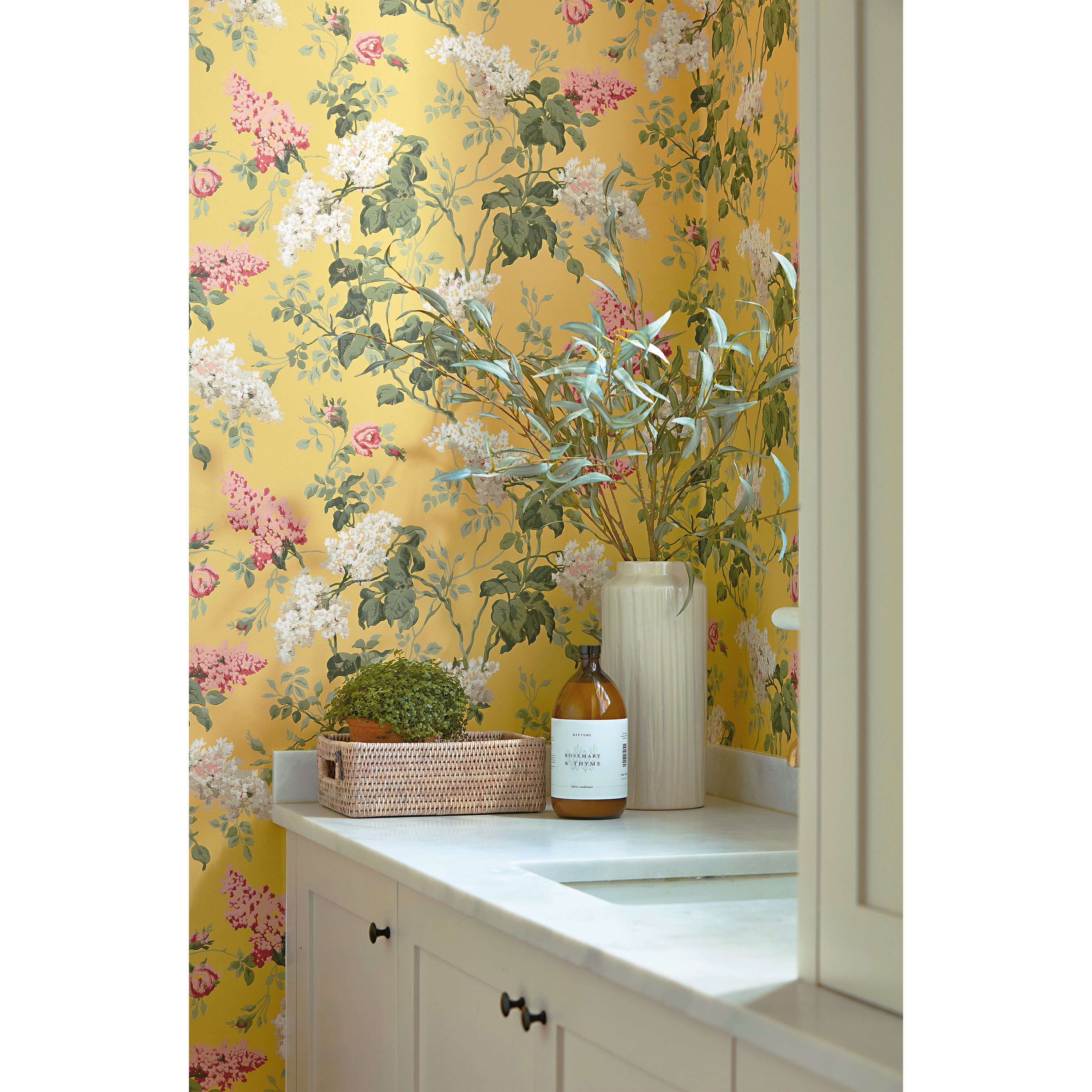 パステル画 「パリ朝暘」 Sanderson / ONE SIXTY WALLPAPER COLLECTION / Sommerville