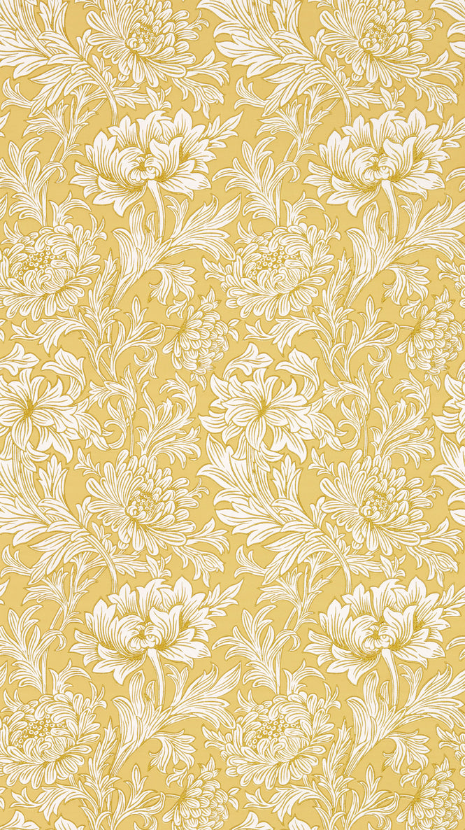 【1mサンプル】MORRIS & Co.(ウィリアム・モリス) / SIMPLY MORRIS / Chrysanthemum Toile 217068