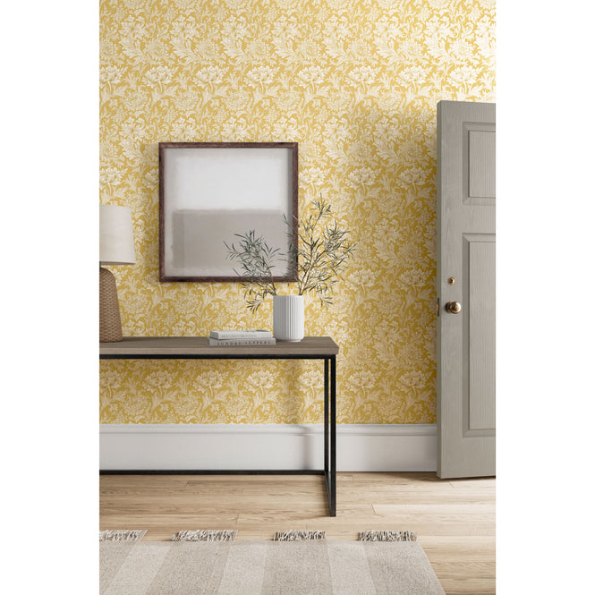 【切売m単位】MORRIS & Co.(ウィリアム・モリス) / SIMPLY MORRIS / Chrysanthemum Toile 217068