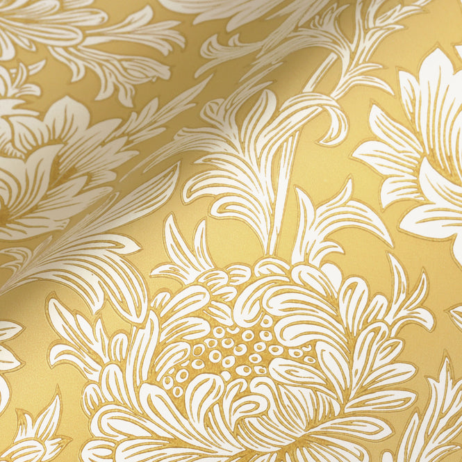 【1mサンプル】MORRIS & Co.(ウィリアム・モリス) / SIMPLY MORRIS / Chrysanthemum Toile 217068