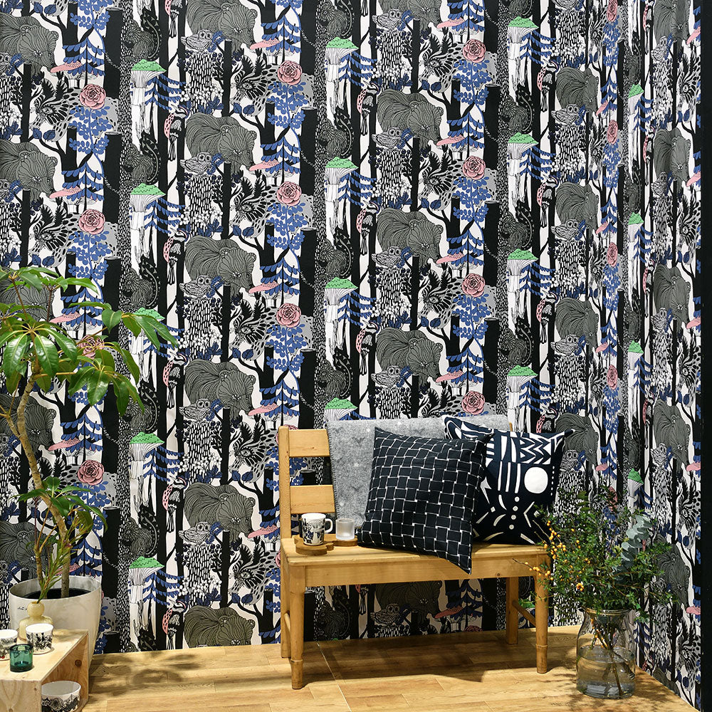 marimekko マリメッコ Wallcoverings 5 / Veljekset (ヴェルイェ