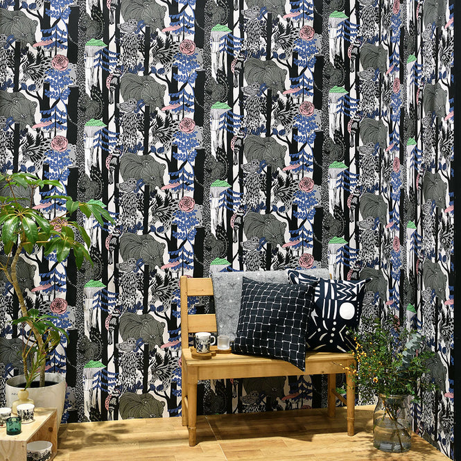 marimekko マリメッコ Wallcoverings 5 / Veljekset (ヴェルイェクセトゥ) 23340