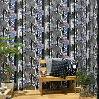 marimekko マリメッコ Wallcoverings 5 / Veljekset (ヴェルイェクセトゥ) 23340 | 輸入壁紙専門店  WALPA – WALPA.jp