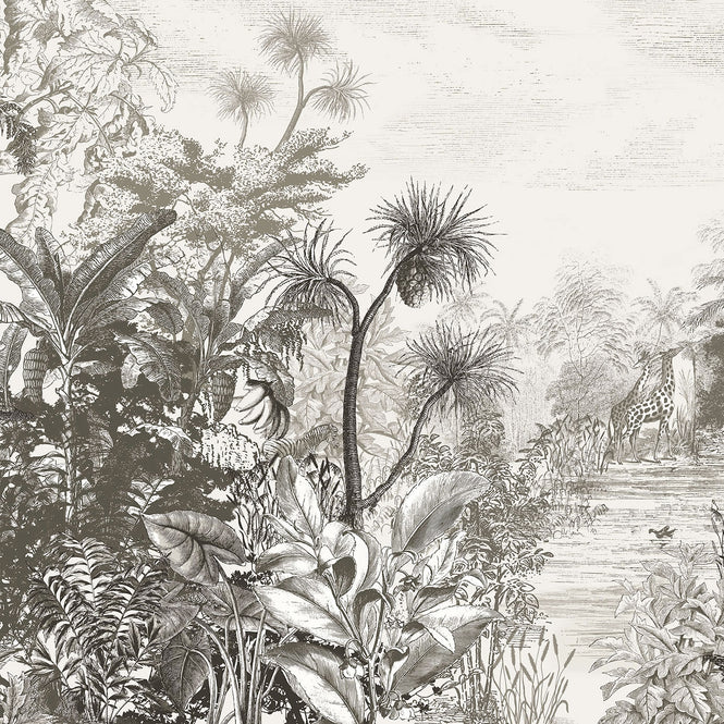 Eijffinger / SKIN / INTO THE WILD GREY 300611【7パネル1セット】