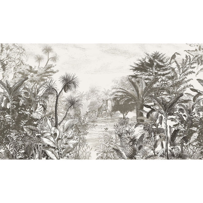 Eijffinger / SKIN / INTO THE WILD GREY 300611【7パネル1セット】