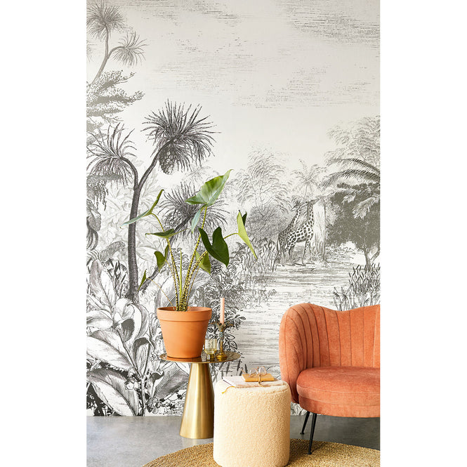 Eijffinger / SKIN / GIRAFFE GREY 300621【3パネル1セット】