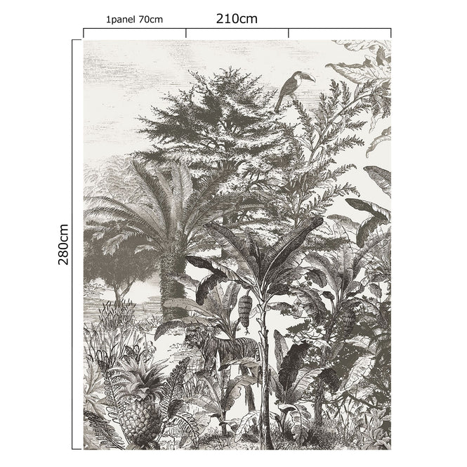 Eijffinger / SKIN / TIGER GREY 300631【3パネル1セット】