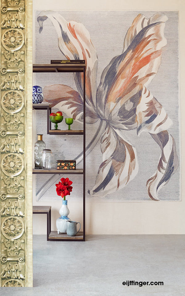 Eijffinger / MASTERPIECE / TULIP TEYLER(MARINE) / 358116【4パネル1セット】