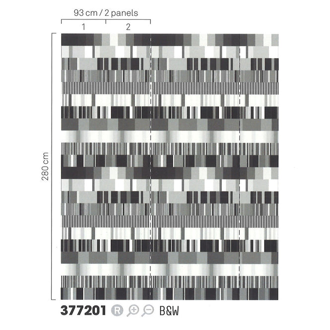 Eijffinger / STRIPES+ / 377201 【2パネル1セット】