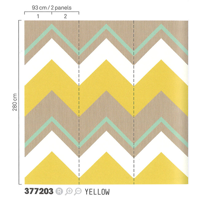 Eijffinger / STRIPES+ / 377203 【2パネル1セット】