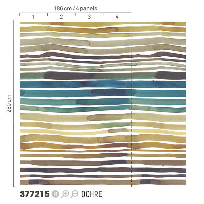 Eijffinger / STRIPES+ / 377215 【4パネル1セット】