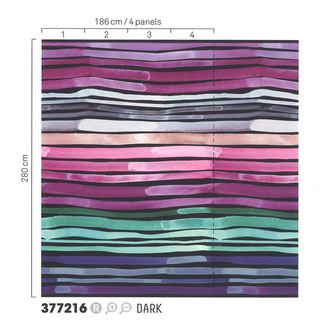 Eijffinger / STRIPES+ / 377216 【4パネル1セット】