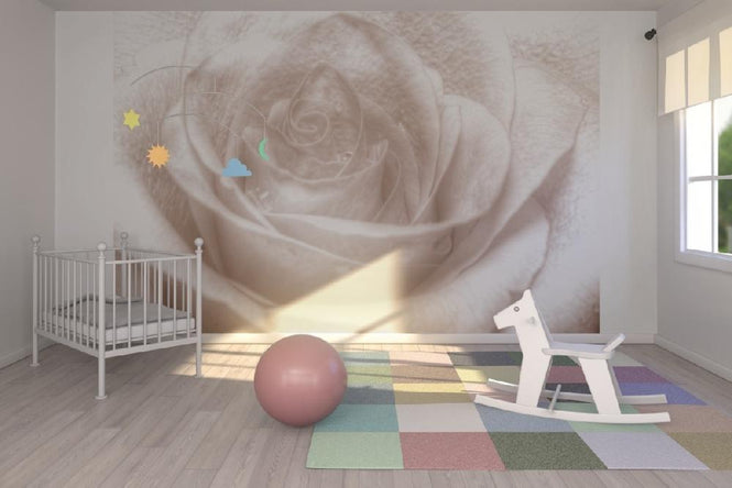 PHOTOWALL / High Key Rose - Sepia (e1587)