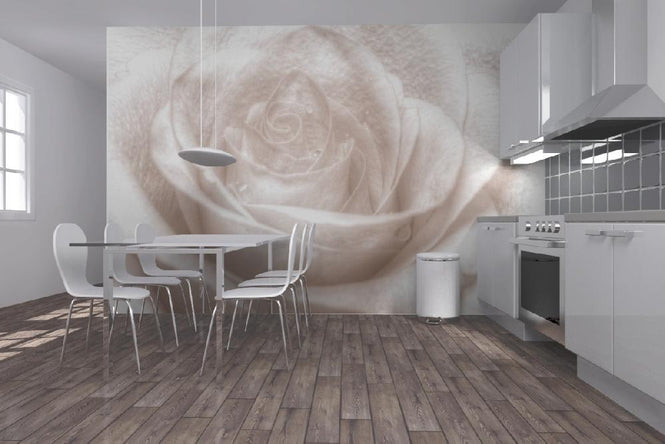 PHOTOWALL / High Key Rose - Sepia (e1587)