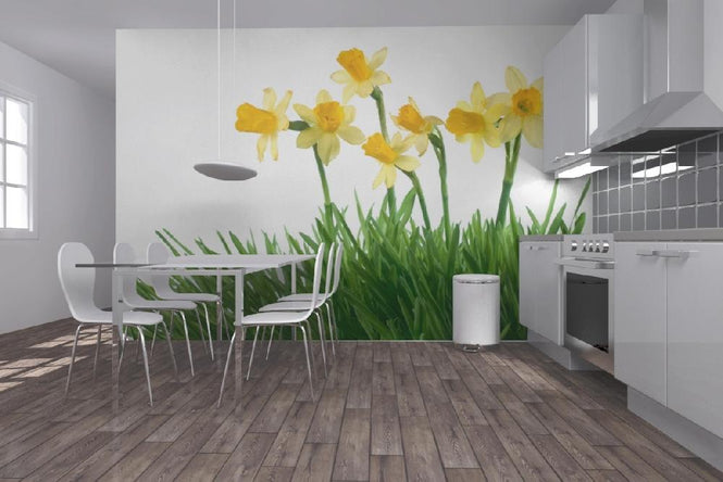 PHOTOWALL / Daffodils in Green Grass (e19133)