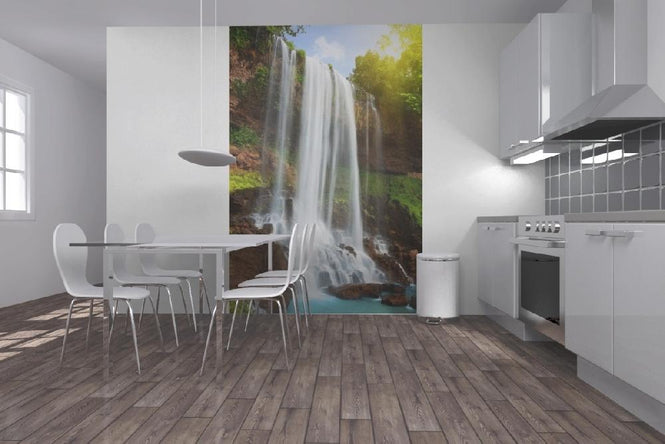 PHOTOWALL / Waterfall in Rain Forest (e19136)