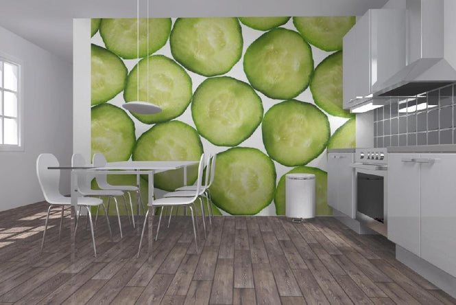 PHOTOWALL / Slices of Cucumber (e19243)