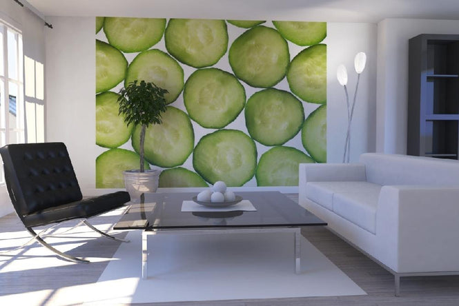 PHOTOWALL / Slices of Cucumber (e19243)