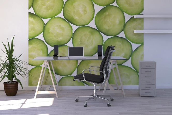 PHOTOWALL / Slices of Cucumber (e19243)