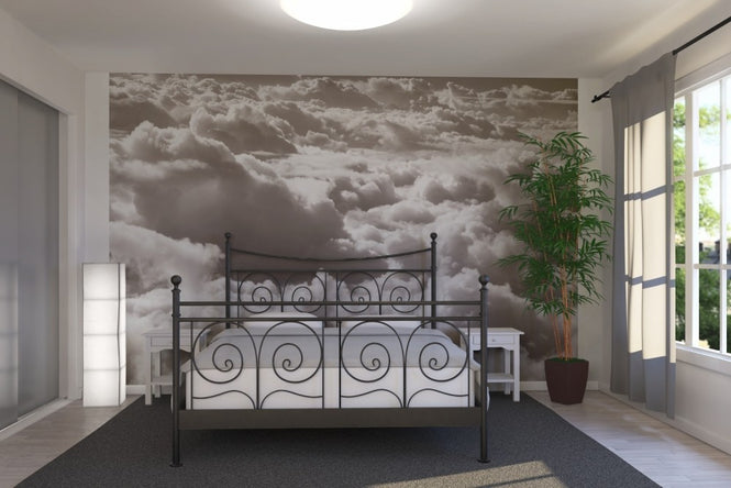 PHOTOWALL / Over Clouds - Sepia (e6276)