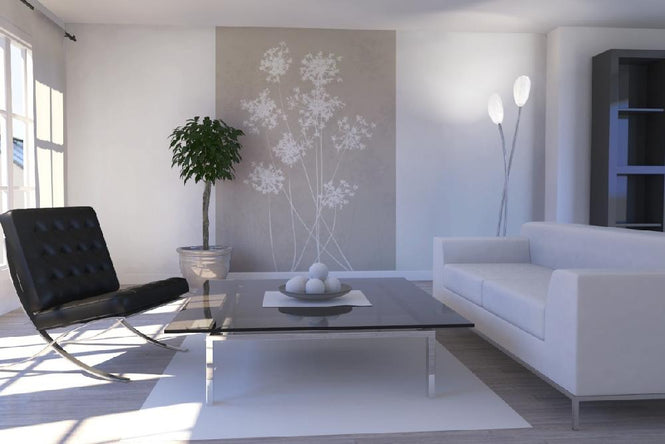 PHOTOWALL / Dandelions - Beige (e6294)