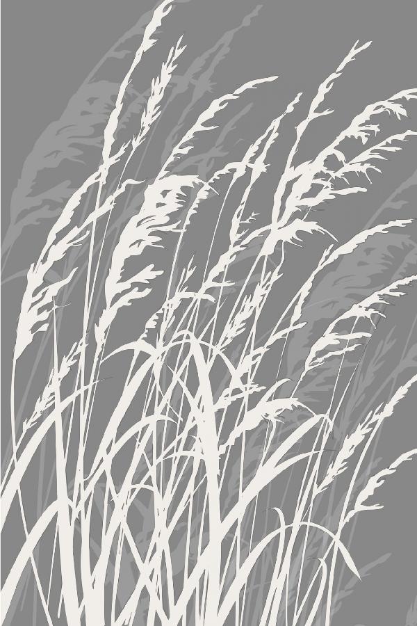 PHOTOWALL / Grass - Grey (e6300)