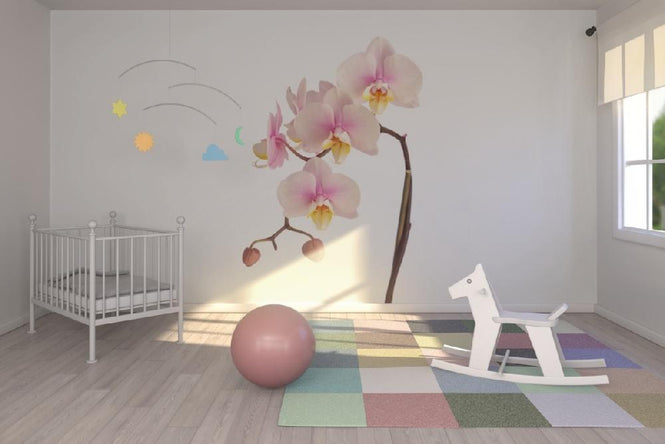 PHOTOWALL / Pink Orchid Stem (e9007)