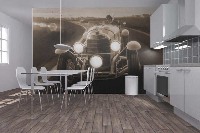 PHOTOWALL / Mercedes SSK - Sepia (e12044)