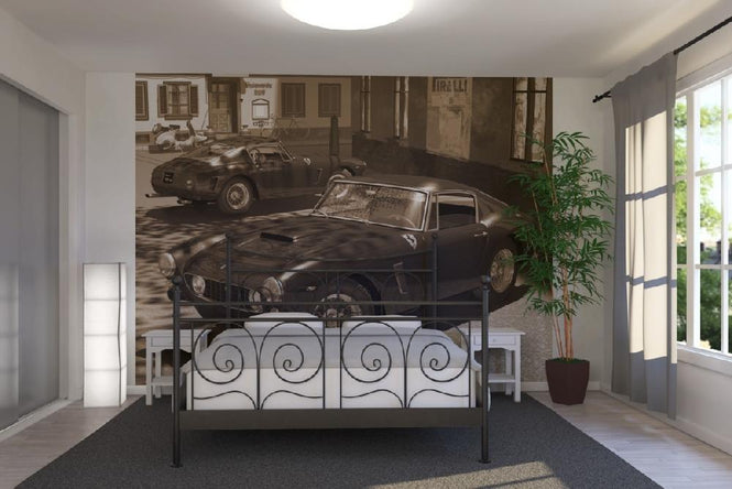 PHOTOWALL / Ferrari 250 GT - Sepia (e12072)