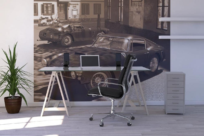 PHOTOWALL / Ferrari 250 GT - Sepia (e12072)