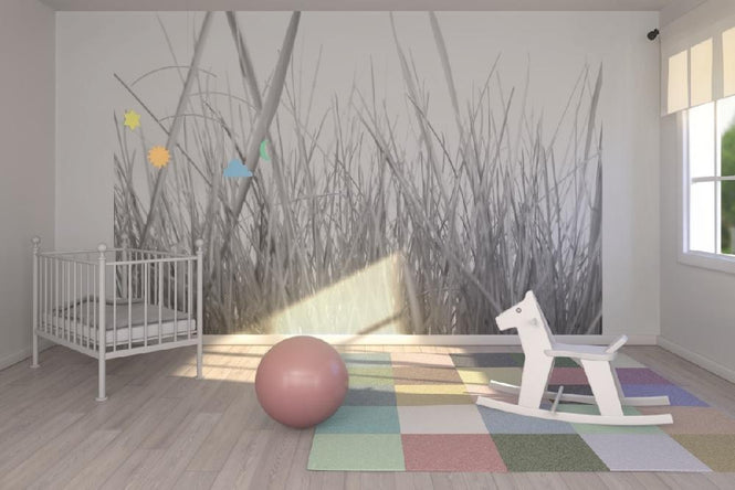 PHOTOWALL / High Grass - b/w (e10002)