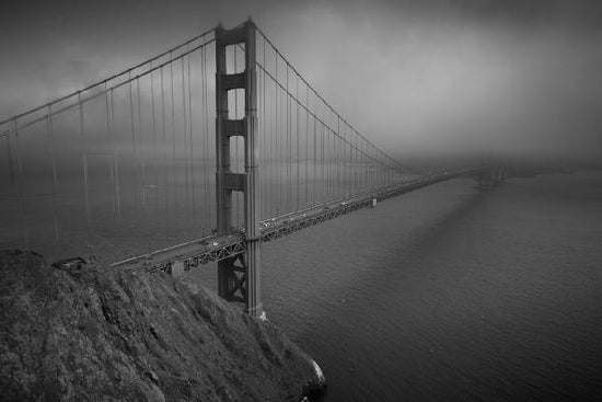 PHOTOWALL / Golden Gate - b/w (e10044)
