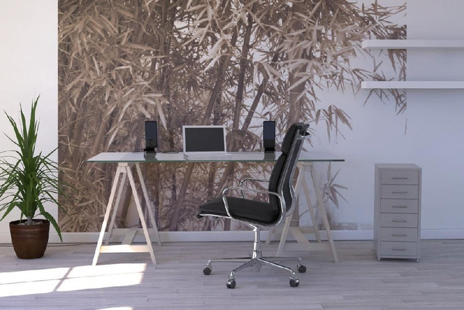 PHOTOWALL / Beautiful Bamboo - Sepia (e10063)