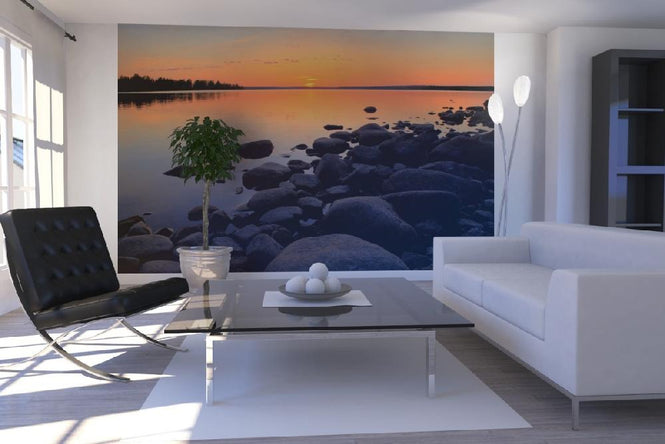 PHOTOWALL / Northern Sweden Midnight Sun (e10091)
