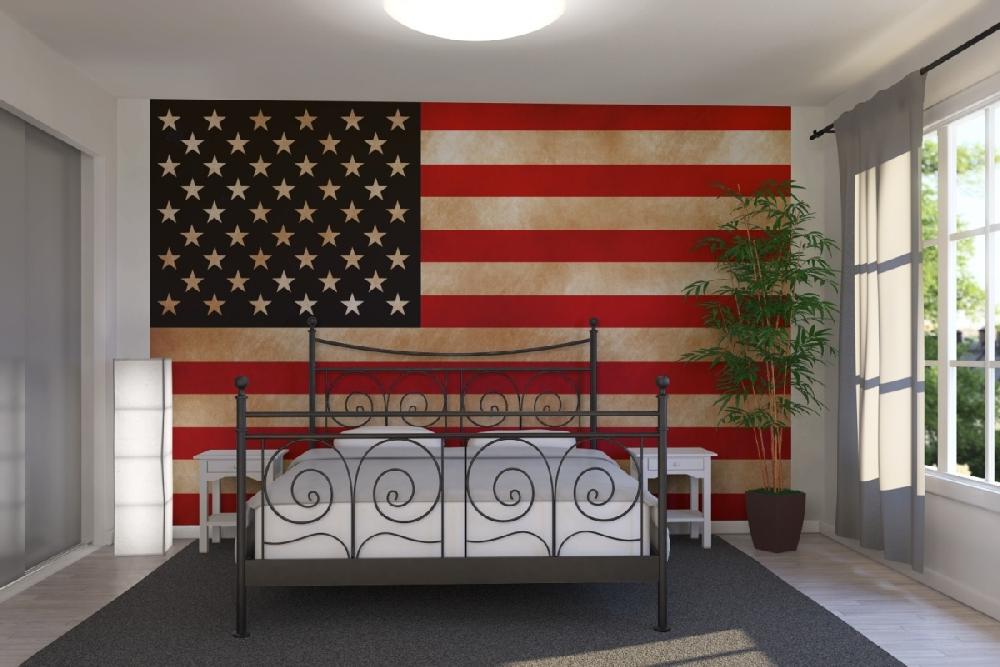 PHOTOWALL / USA Flag (e10094) | 輸入壁紙専門店 WALPA – WALPA.jp