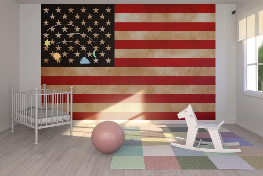 PHOTOWALL / USA Flag (e10094) | 輸入壁紙専門店 WALPA – WALPA.jp