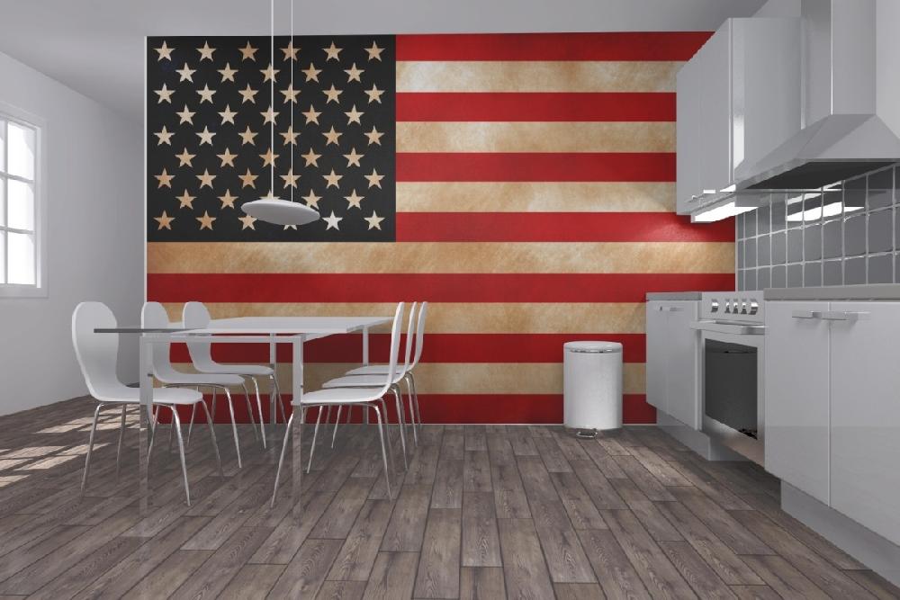 PHOTOWALL / USA Flag (e10094) | 輸入壁紙専門店 WALPA – WALPA.jp