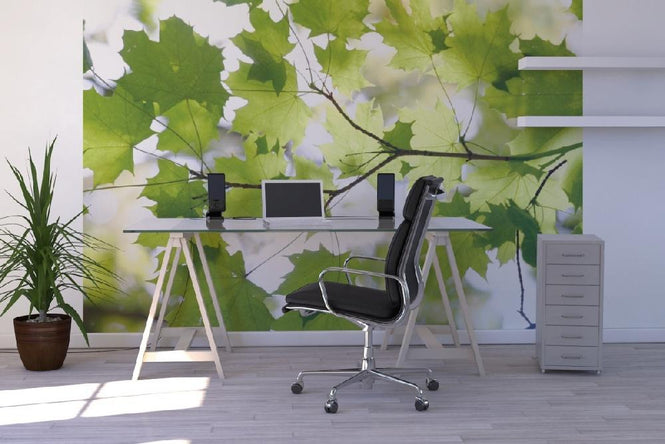 PHOTOWALL / Green Leaf (e10103)