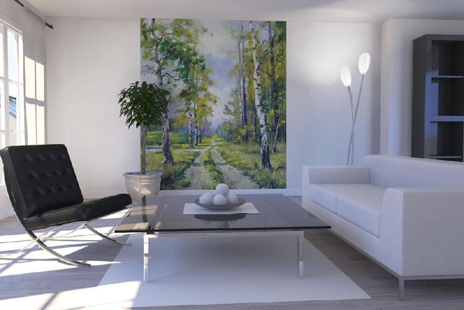 PHOTOWALL / Birch Path (e10136)