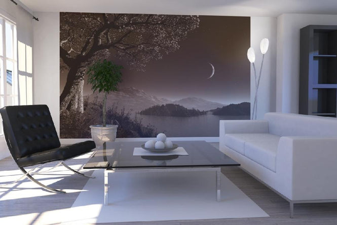 PHOTOWALL / Romantic Night - Sepia (e1397)