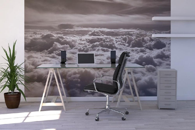 PHOTOWALL / Above Clouds - Sepia (e1410)