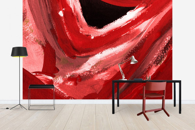 PHOTOWALL / Abstract Red (e1417)