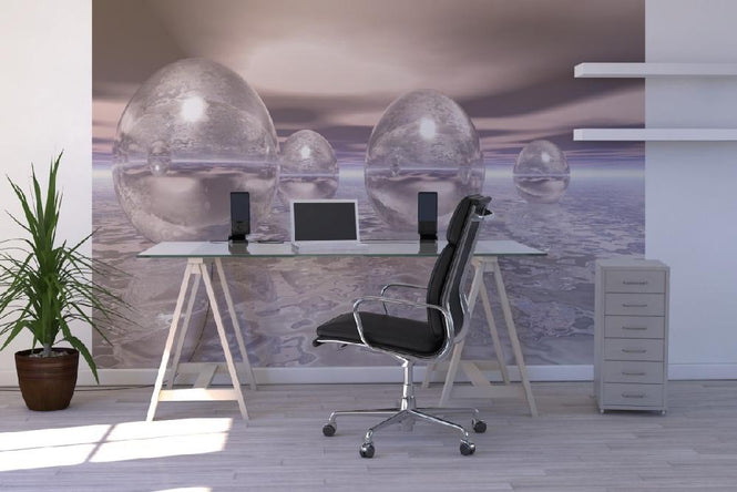 PHOTOWALL / 3D Floating Eggs (e1447)