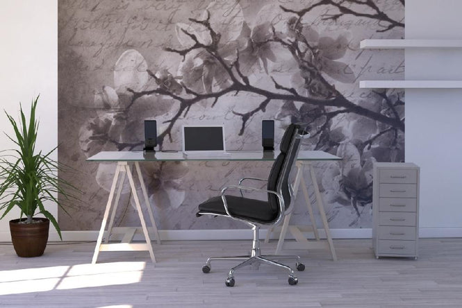 PHOTOWALL / Magnolia Memories - Sepia (e1485)