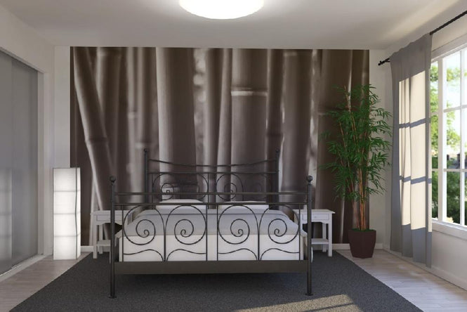 PHOTOWALL / Zen Bamboo - Sepia (e1803)